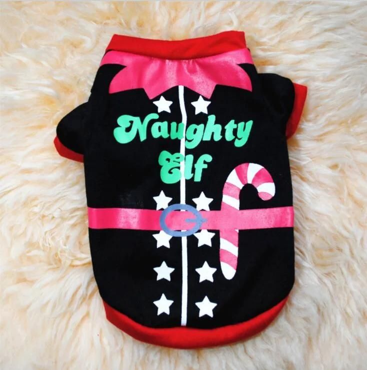 100% Cotton Christmas Dog Clothing with Fast Delivery