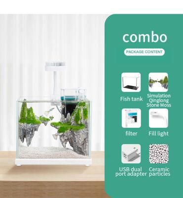 Nepall High Quality Pet Supplies Aquarium Ecological Fish Tank Set