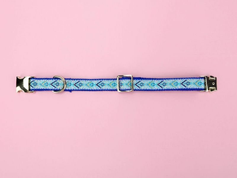 Jacquard Weave Classic Soft and Comfortable Dog Collar