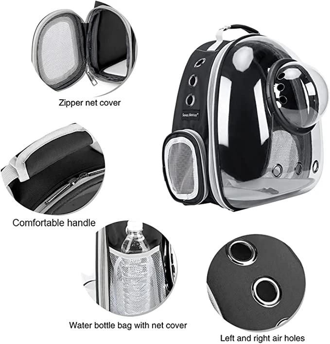Outdoor Expandable Travel Cat Backpack Carrier Space Capsule Pet Carrier
