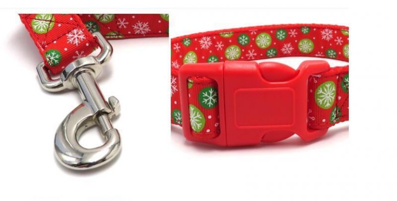 Best Selling Plastic Release Buckle Nylon Dog Collar Leash Eco-Friendly Quality Safety Pet Necklace