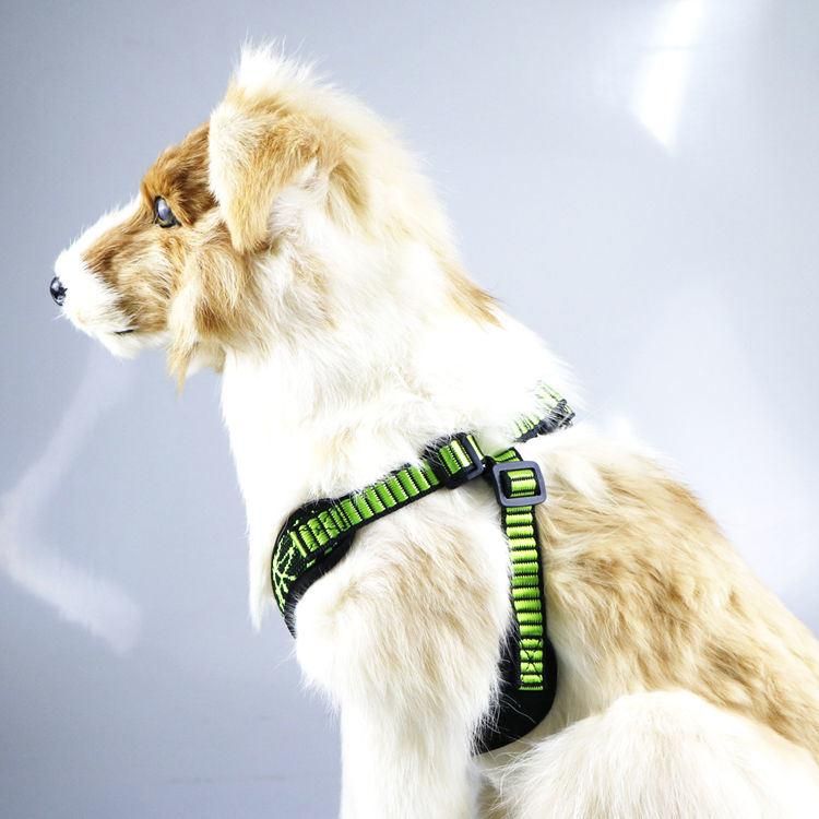 Neoprene Pet Harness Vest, Anti-Lost Personalized Reflective Custom Soft Safety Dog Harness/