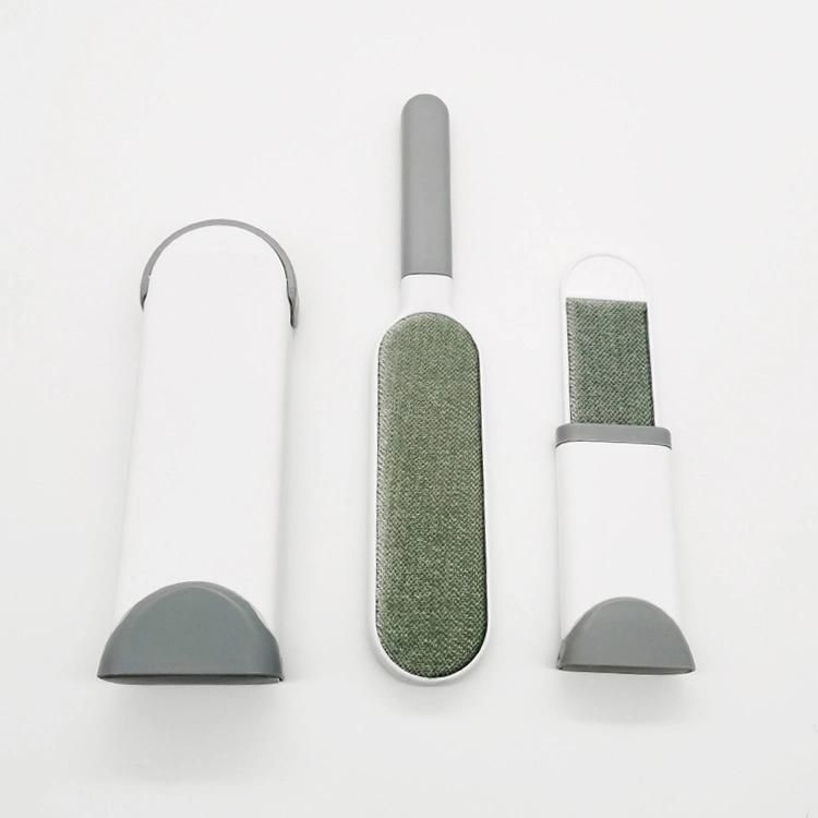 Amazon Best Seller Reusable Portable Furniture Cloth Hair Removal Pet Brush with Self Cleaning Base