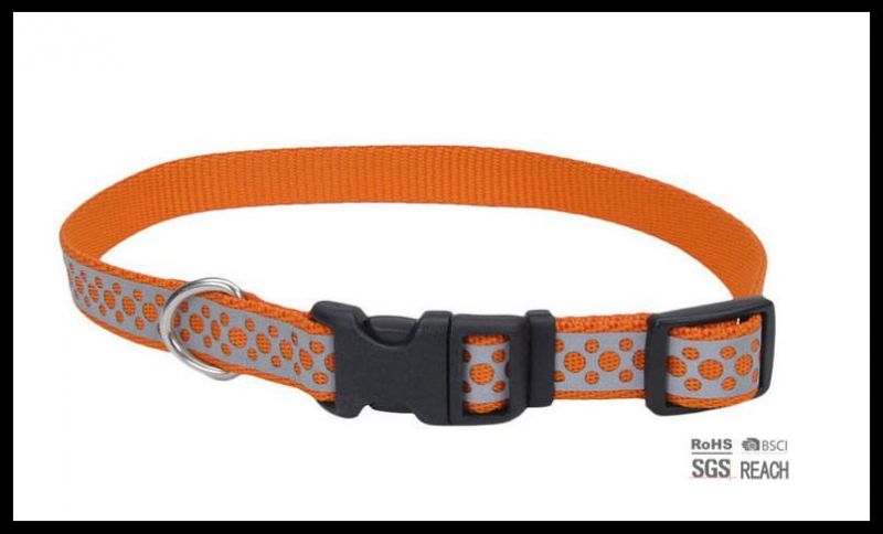 Cheap Reflective Imprinted Safety Pet Dog Cat Puppy Collar