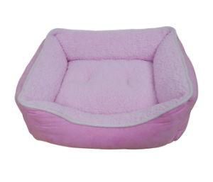 Wholesale Brushed Polar Fleece Pet Bed with Comfort Filling