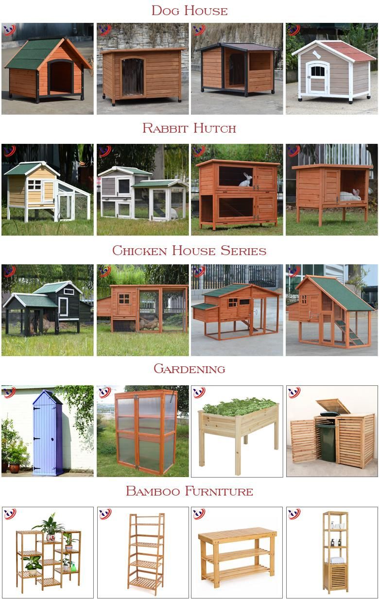 Clear Lacquer Wooden Chicken Coop Chicken House Chicken Cage