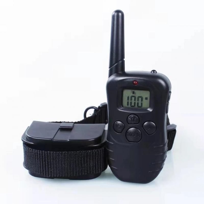 Pet Training Products 998d 300m LCD Remote Electric Dog Training Collar with Battery Operated