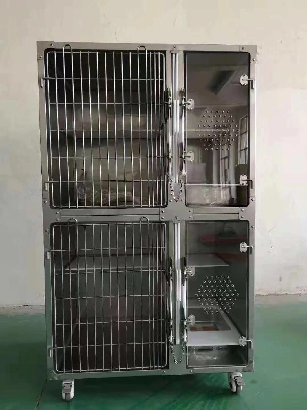 Mslcwl Series Large Stainless Steel Wire Metal Pet Cage on Sale