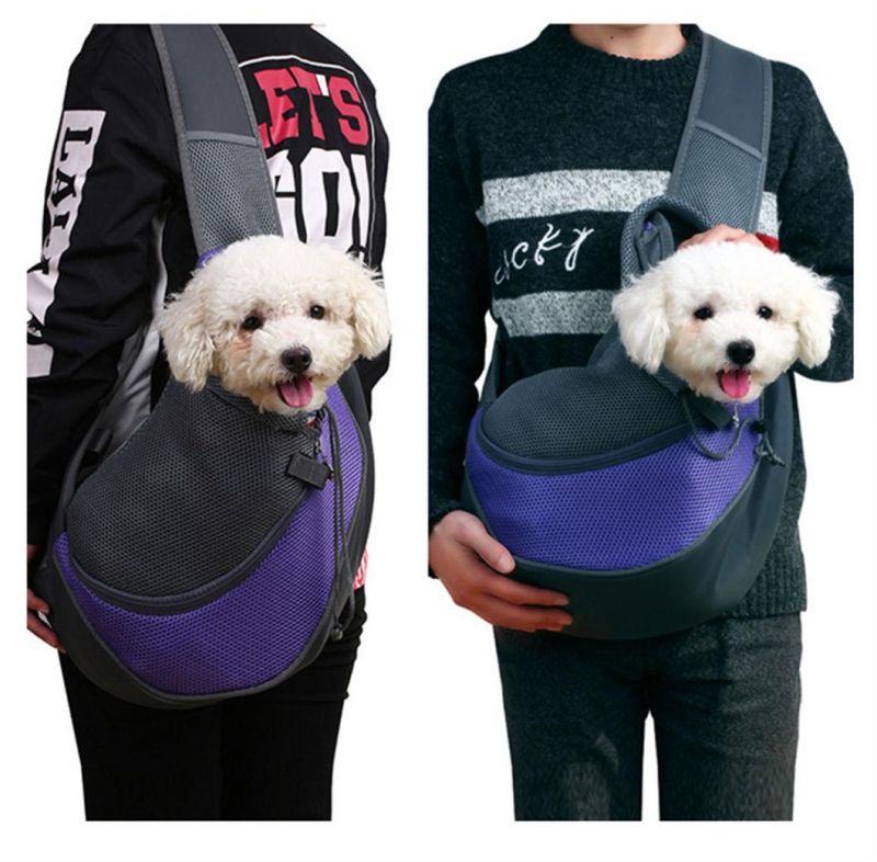 Pet Dogs Carrier Bag Outdoor Travel Walking Dog Shoulder Bag