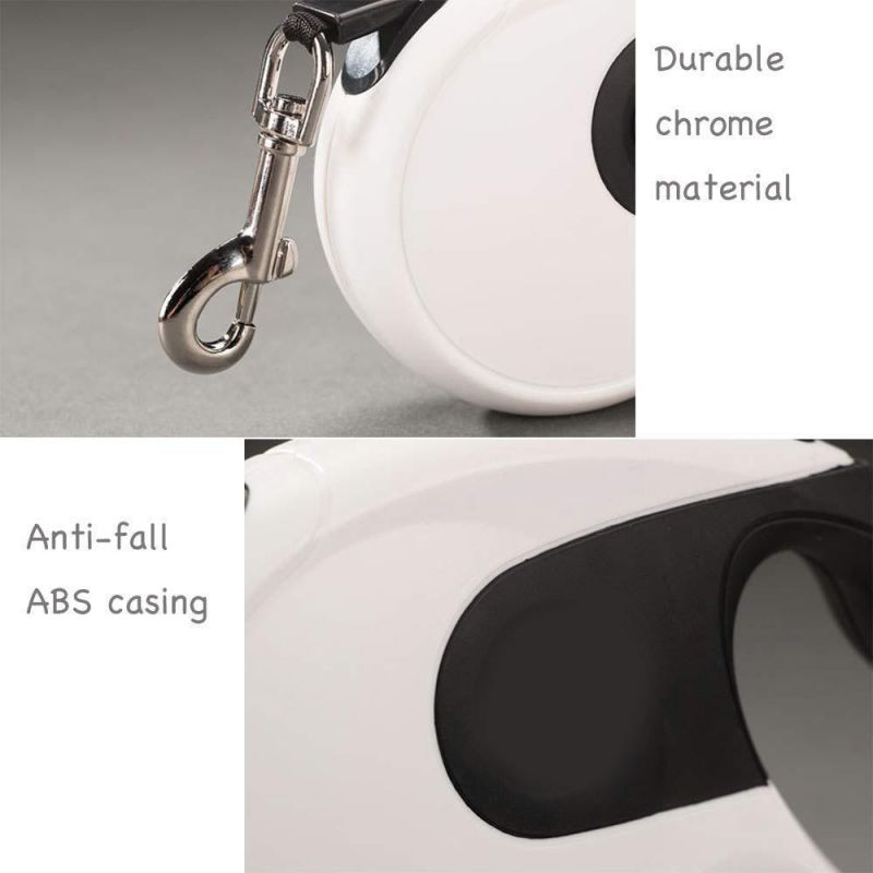 Retractable 16FT Dog Leash with Comfortable Anti-Slip Handle