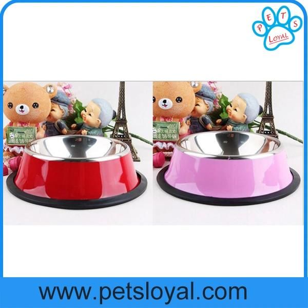 Factory Wholesale OEM Stainless Steel Pet Dog Bowl