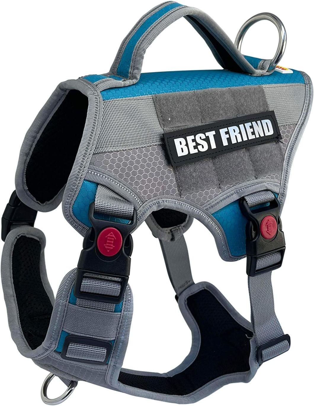 Spupps Working Dog Vest with Reflective Removable Service Dog/ Do Not Dog/in Training Patch