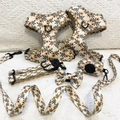 Customized Dog Harness Sets Pet Products Neoprene Padded Harness Soft Touch Waterproof Material Harness Dog Adjustable Vest