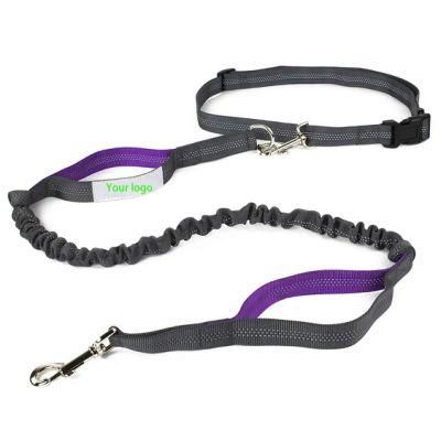 Reflective Stitching Hands-Free Dog Leash