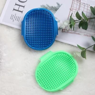 Soft Rubber Silicone Pet Bath Brush Grooming Massaging Dogs and Cats