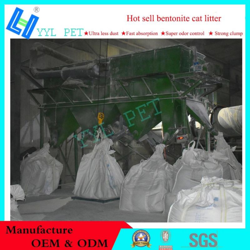 10kg Bentonite Cat Litter 1-4mm Ball Shape
