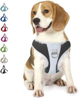 Strong Reflective Design Soft Comfortable Mesh Pet Harness