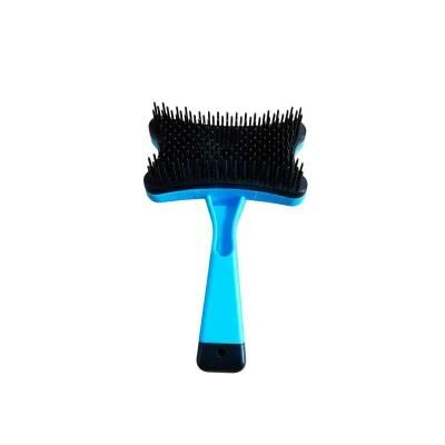 Wholesale Puppy Cat Comb Hair Brush Plastic Pet Dog Grooming Supplies Brushes Products Blue
