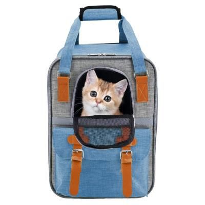 Pet Backpack Carrier for Small and Medium-Sized Cats and Dogs