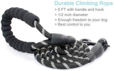 360 Degree Tangle Free Swivel Heavy Duty Clasp Dog Leash