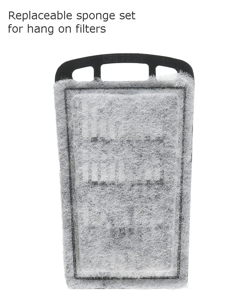 Mini Filter with Replaceable Foams Inside for Small Tanks