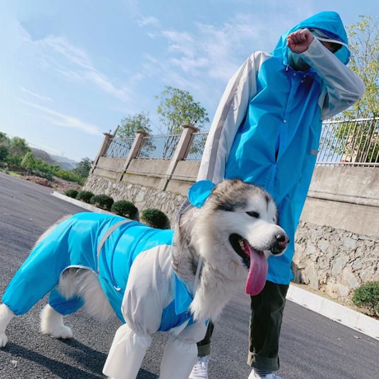Wholesale Pet Clothes Matching Dog and Owner Family Dog Clothes Raincoat with Low MOQ Customize