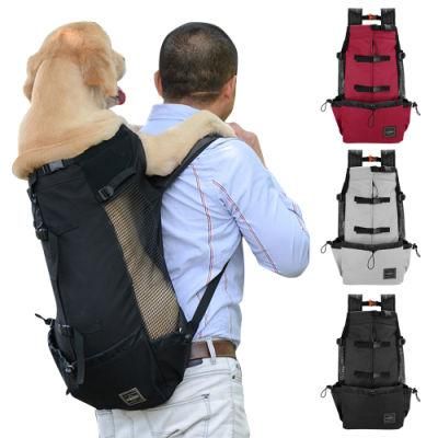 OEM Factory Supply Comfortable Dog Carrier Outdoor Walking Pet Backpack Bag