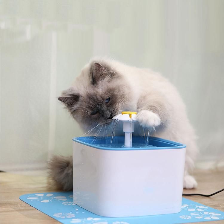 Automatic Super Quiet Drinker Auto Feeder 2.5L Pet USB Cat Water Fountain