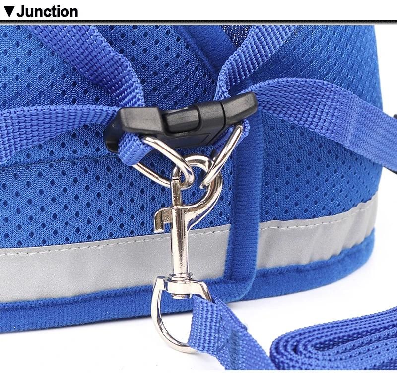 Dog Harness Leash Set Reflective Pet Vest Harnesses Breathable Mesh Harness