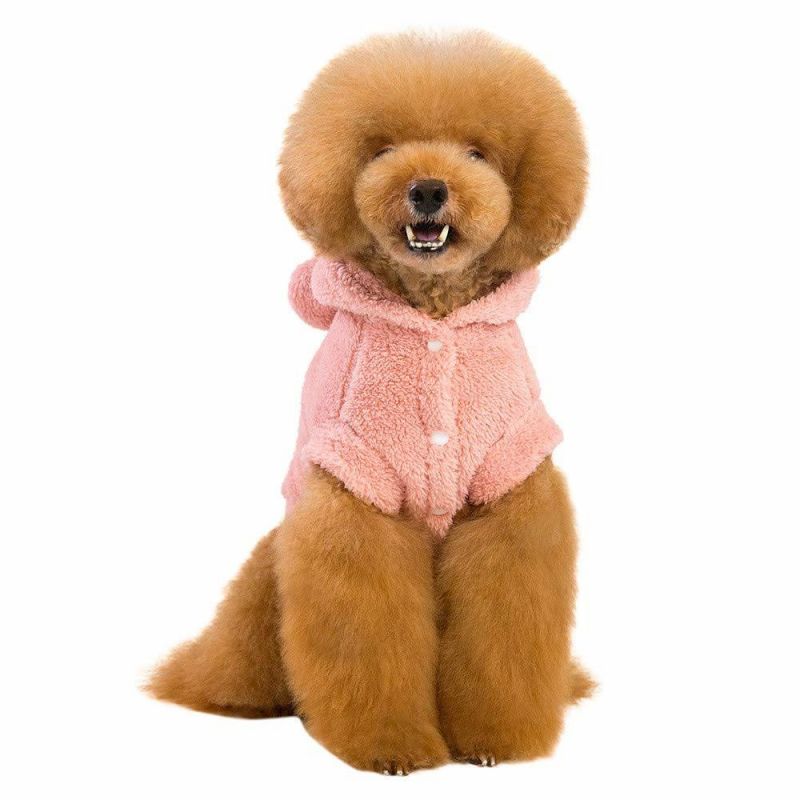 Luxury Custom Plush Pet Dog Clothes for Autumn Winter