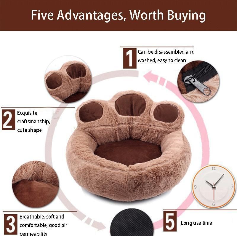Comfortable Fashion Cotton 7D Customized Material Soft Pet Sofa Dog Bed for Large Pet Baby Animal Sofa Chair Sofa Seat