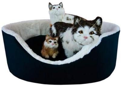 Round or Oval Shape Pet Cat Bed Cat Cave Nest