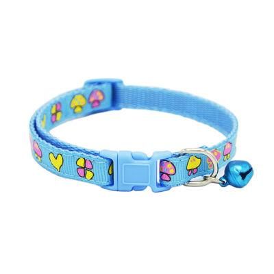 Portable Cheapest Nylon Pet Collars with Bell