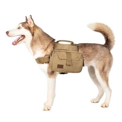 Dog Pack Hound Travel Camping Hiking Backpack Saddle Bag Rucksack for Medium &amp; Large Dog