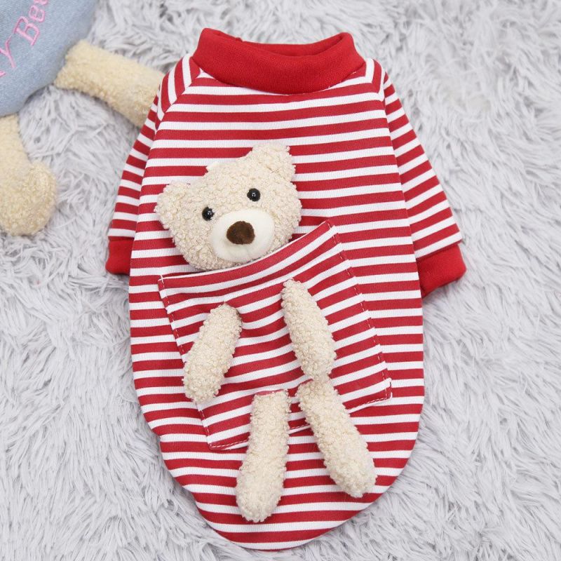 Wholesale Spring Summer Vest Cat New Doll Detachable Mesh Breathable Handmade Dog Clothes Pet Clothes Display