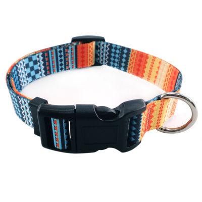 Factory Hot Sale Pomie Orange Pet Collars, Ethnic Style Series