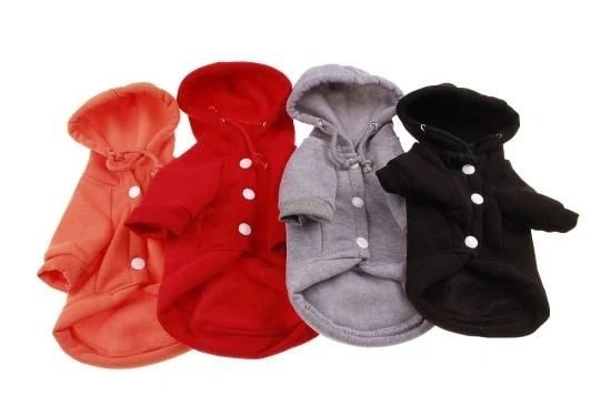 Hot Popular Small Dog Pullover Fleece Jacket Harness Pet Clothes