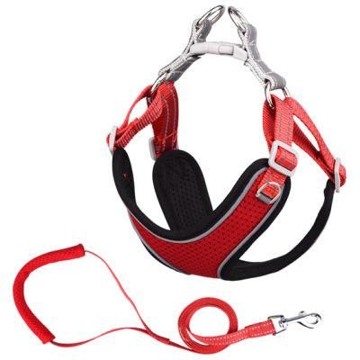 Charming Colorful No Pull Dog Harness with Soft Pet Leash