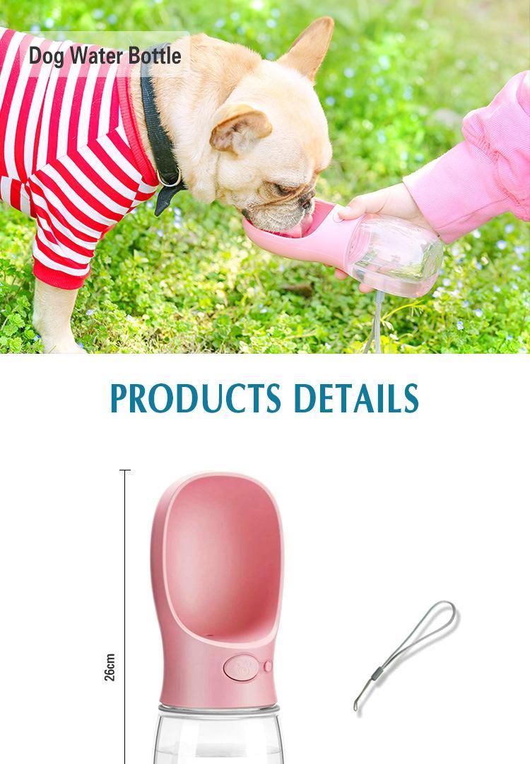 350ml Leak Proof Portable Dog Water Bottles