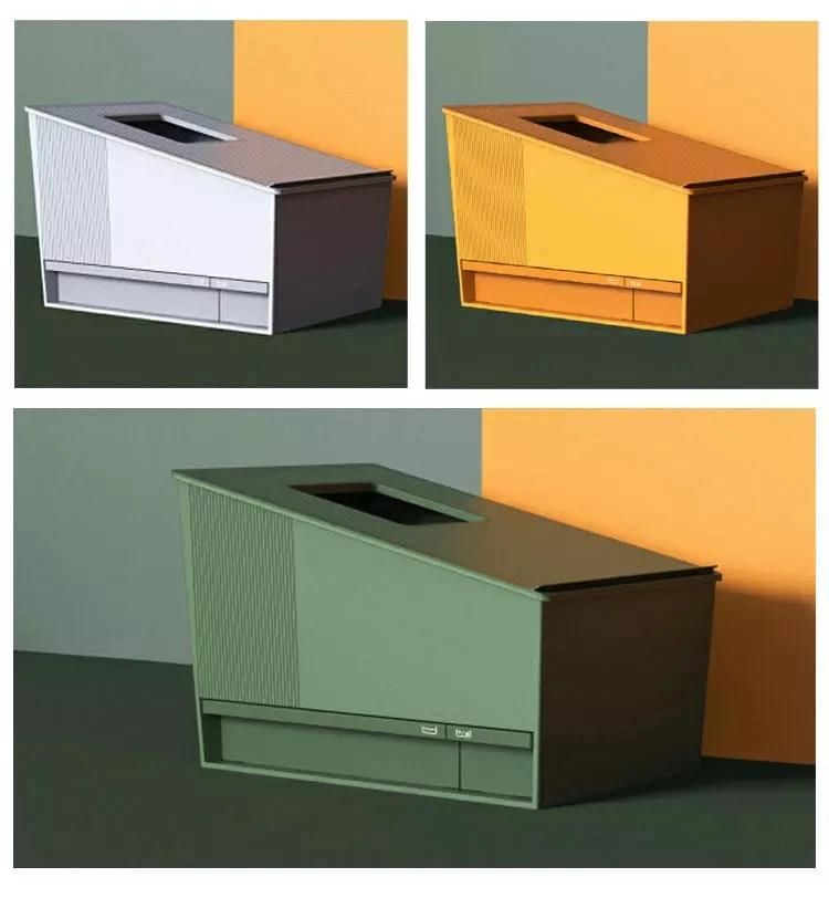 New Chimney Design APP Operation Anti-Splash Intelligent Infrared Cleaning Cat Litter Box Cat Toilet Box
