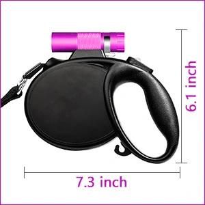 Anti-Pull Bungee Leash with Sturdy Hook and Anti-Slip Handle