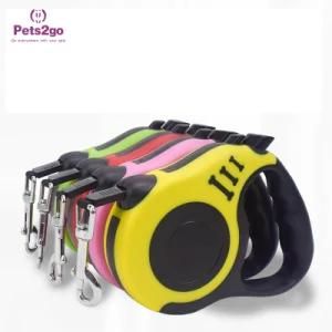 Multi-Color Adjustable Stretchable Nylon Automatic Lead Rope for Dogs
