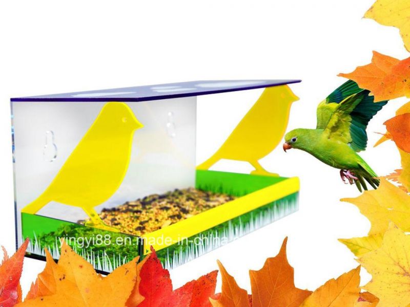 Best Price and Good Quality Acrylic Window Bird Feeder