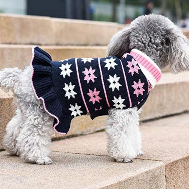 Dog Sweater Cold Weather Coats Winter Dog Apparel Dog Knitwear Clothing