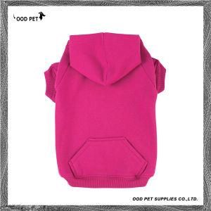 Hot Pink Fleece Dog Hoodies with Pocket Sph6001-5
