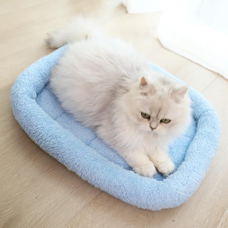 Factory Direct Sales of Simple Warm Multi-Color Square Cat Nest Easy to Clean Pet Supplier