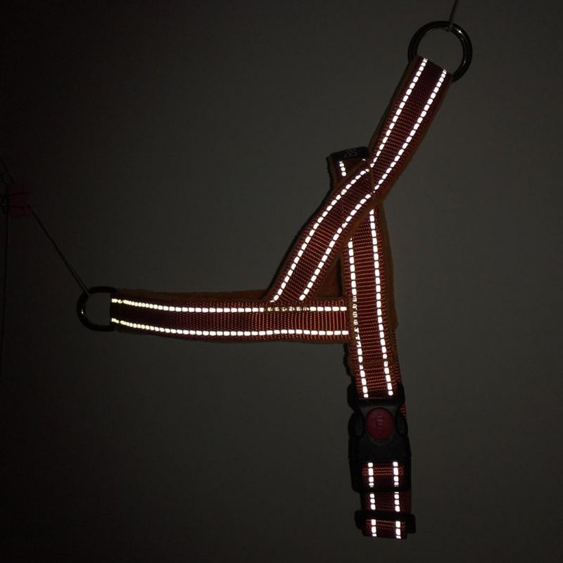 2022 New Design Ultra Soft Ultra Light Reflective Dual Strap Dog Harness