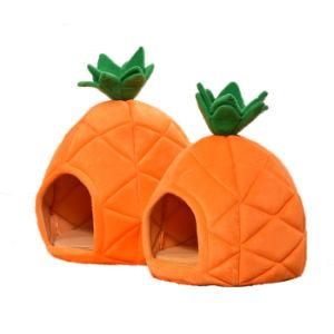 Chinese Adorable Pinapple Doggie Kitty Soft Kennel for Wholesale