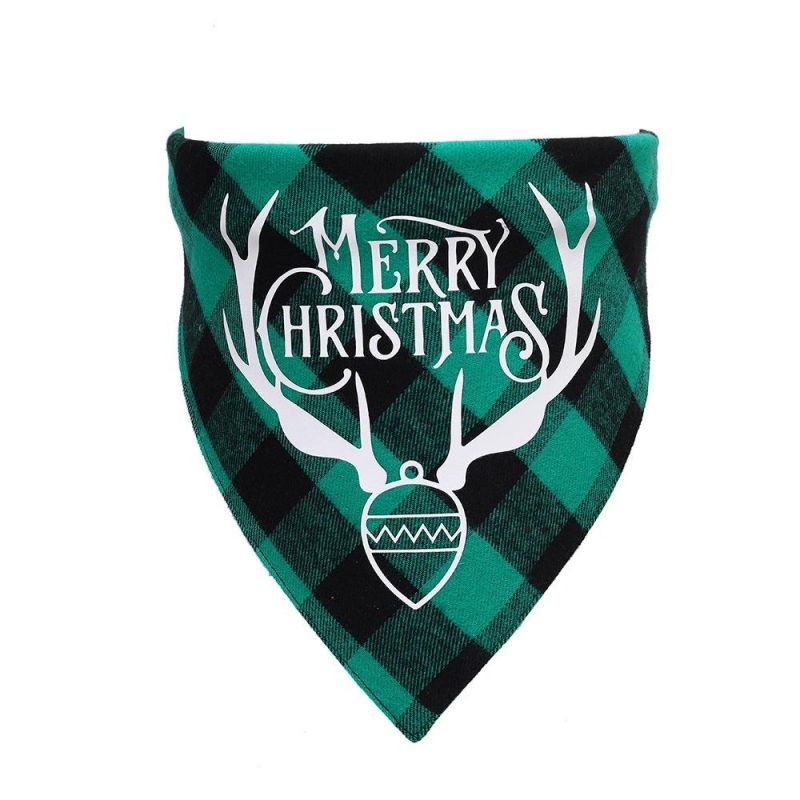 Free Design Custom Printed Pet Polyester Pattern Triangle Scarf Dog Bandana