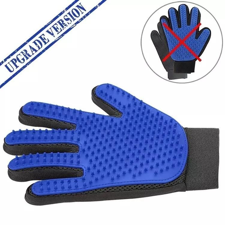 Silicone Bath Pet Dog Hair Remover Brush/Pet Dog Cat Grooming Brush/Pet Dog Cat Hair Remover Grooming Glove for Dogs